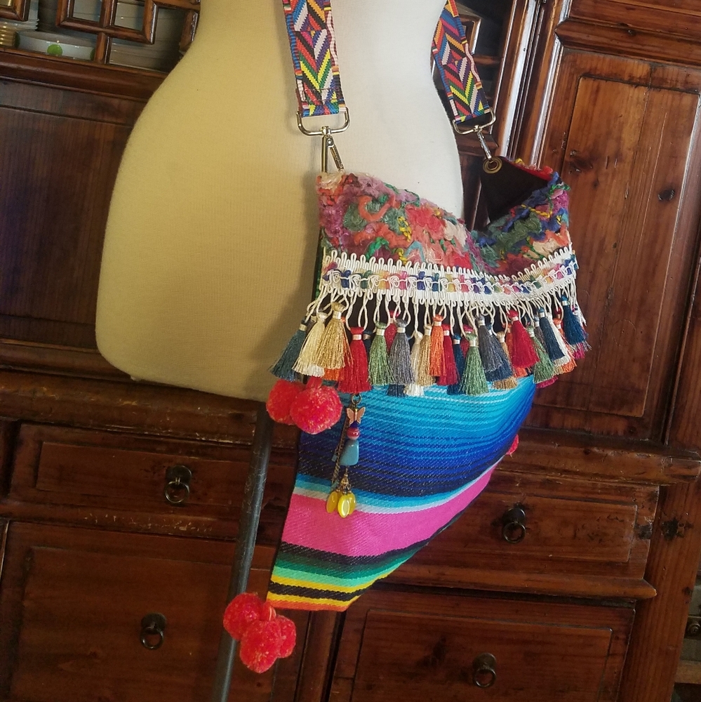 Artisan cross-body bag